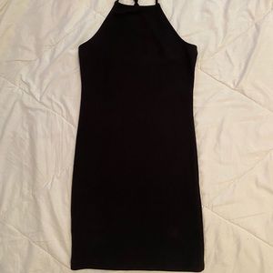 Black Textured Dress